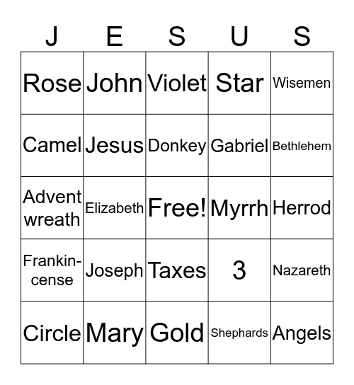 Happy Birthday  Bingo Card