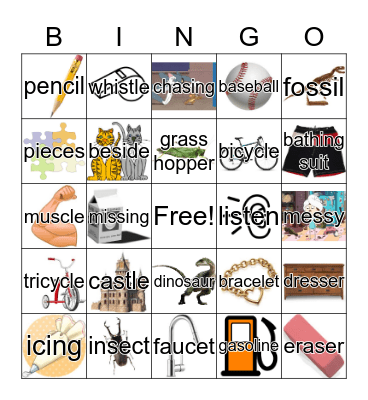 Baseball Bingo Cards Page 25