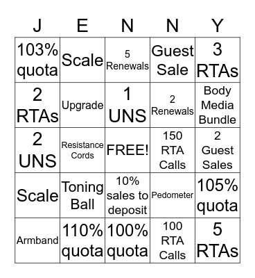 HOTLANTA~COOL CAROLINA SEPTEMBER CLOSE OUT Bingo Card