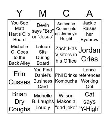 HOLIDAY BINGO  Bingo Card