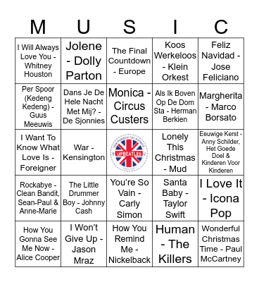 306 Bingo Card