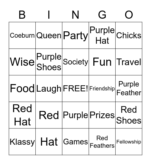 Red Hat  Bingo Card