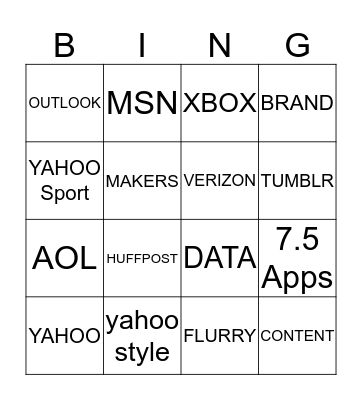 OATH BINGO Card