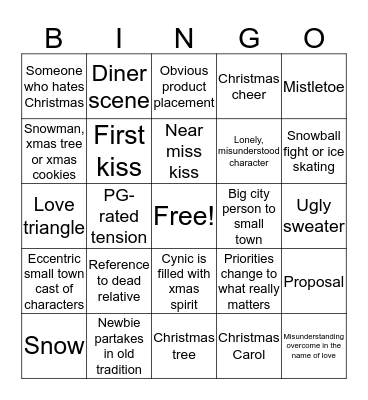 Best Worst Christmas  Bingo Card