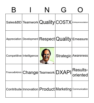 Exactal HK - Christmas Bingo  Bingo Card