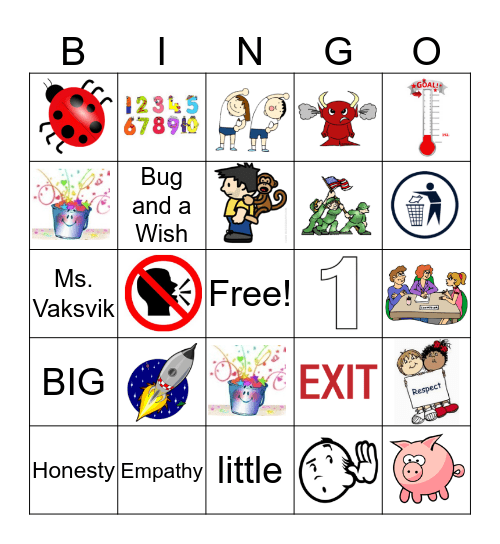 Review BINGO 1st Bingo Card