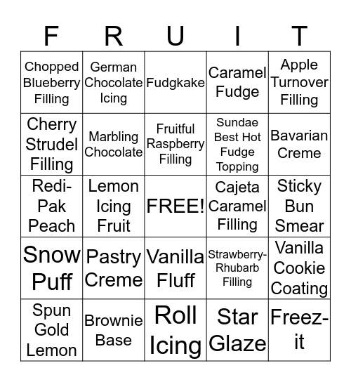 CSM-BUFFALO BINGO Card