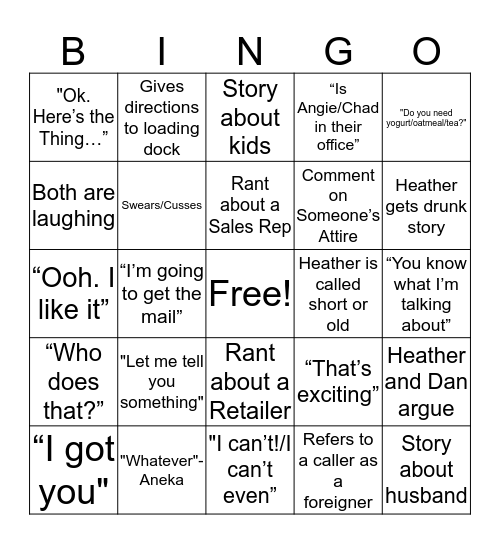 Worldwide Bingo Card