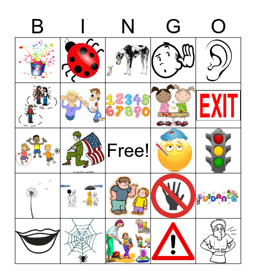 K Review Bingo Card