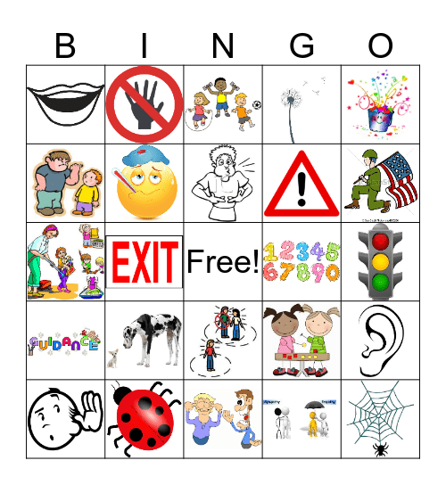 K Review Bingo Card