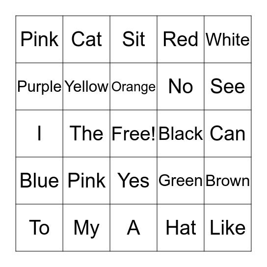 Christmas Bingo Card