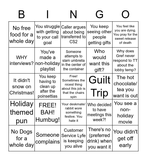 Grinch (Rep) Bingo Card