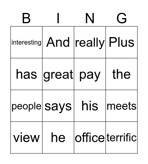 pp. 8-13 Bingo Card