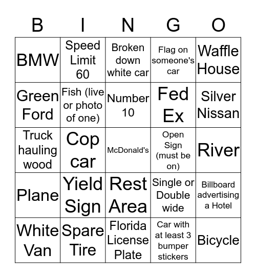 Not too easy. Not too hard. Bingo Card