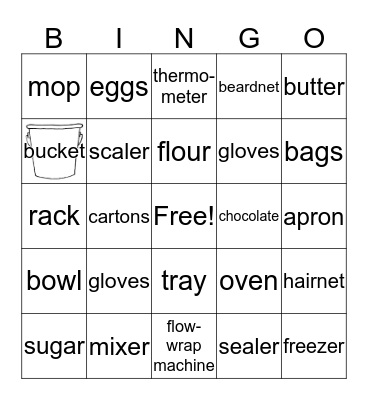 Equipment and Supplies at Dancing Deer Bingo Card