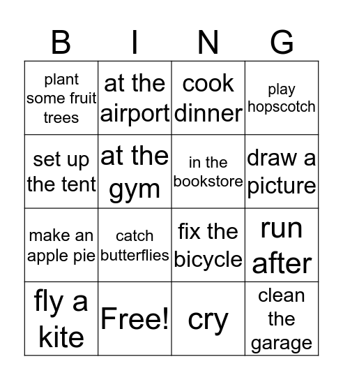L8 U6-9 BINGO Card