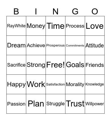 Year End Party Bingo Games Bingo Card