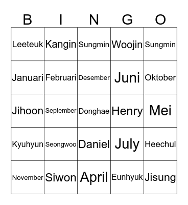 LALISALHT Bingo Card