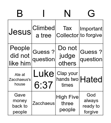 THE PRAYER OF FAITH Bingo Card