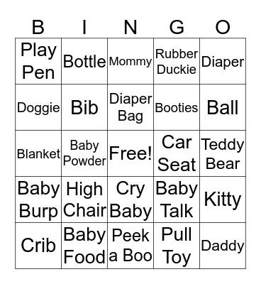 Tapeworm Bingo Card