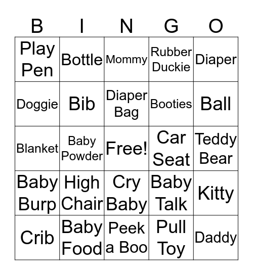 Tapeworm Bingo Card