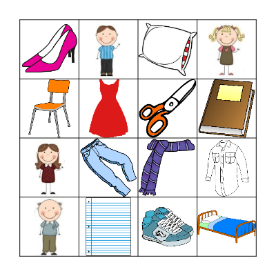 Elementary Russian Chapters 1-10 Bingo Card