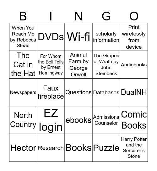WMCC BINGO Card