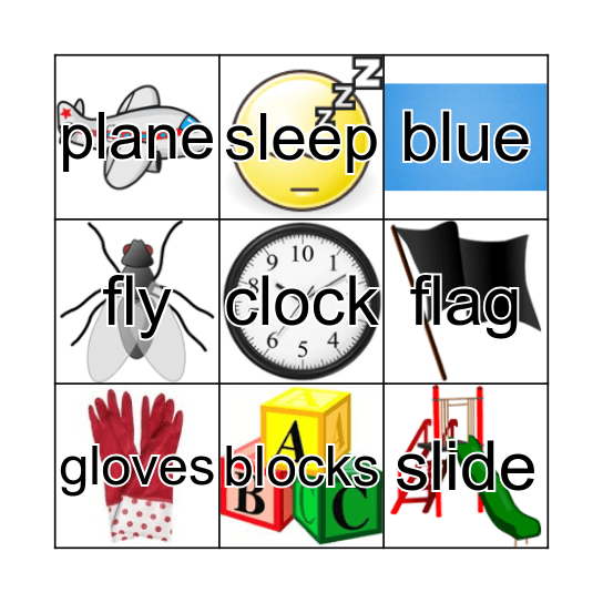 l-blends Bingo Card