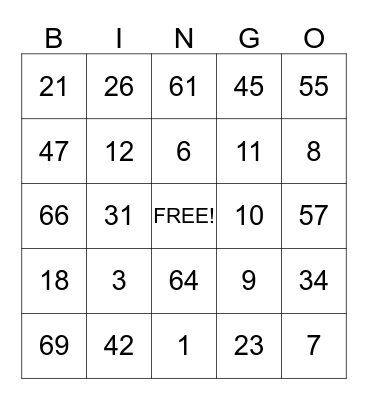 Happy Birthday Destiny!! Bingo Card