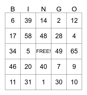 Happy Birthday Destiny!! Bingo Card
