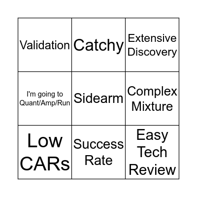 HERO Bingo Card