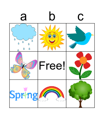 SPRING BINGO Card