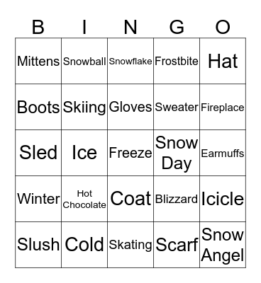 Bingo! Bingo Card