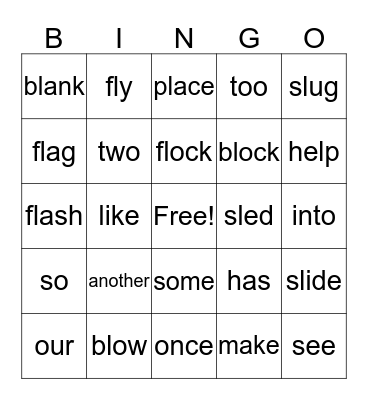COOL CRYSTALS Bingo Card