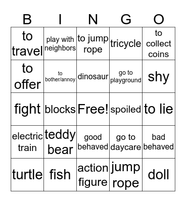 If only this was a lottery ticket Bingo Card