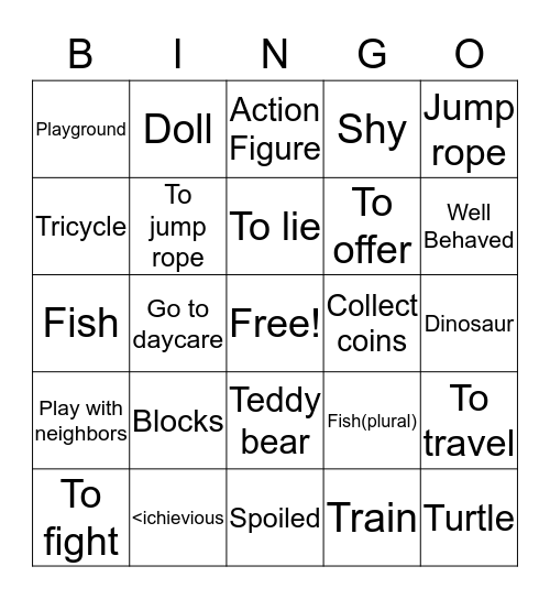 bingo tricycle