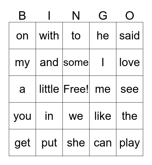Unity's Bingo 1/10/18 Bingo Card