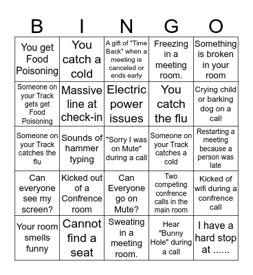 Rio Bingo Card