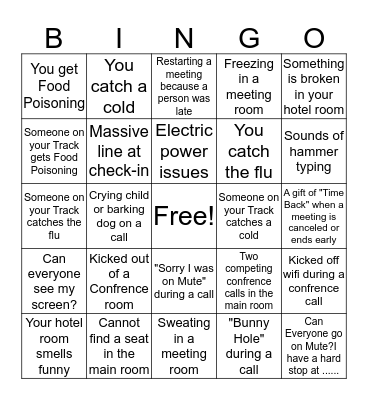 Rio Bingo Card