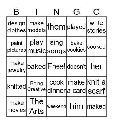 Chapter 6 Review  Bingo Card