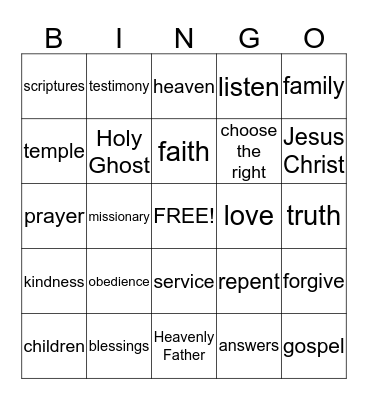 October 2013 Conference Bingo Card