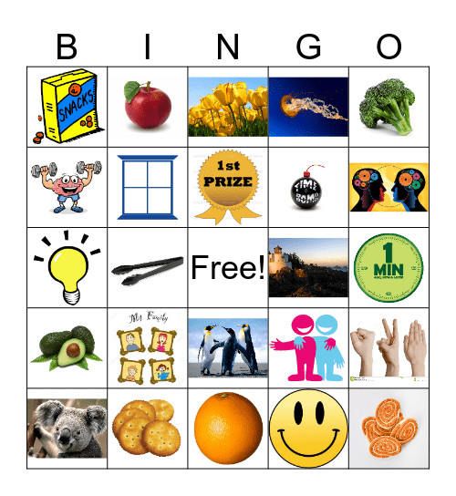 Random  Bingo Card