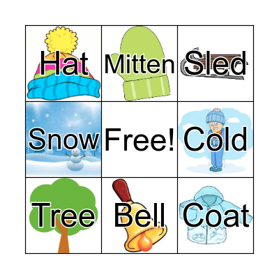 WINTER BINGO Card