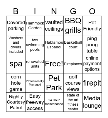 47 Seventy Bingo! Bingo Card