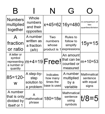 WOW Bingo Card