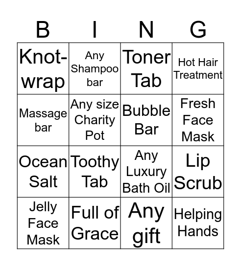 It's Poppin' Time Bingo Card