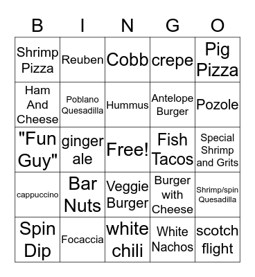 Ccinos Bingo Card