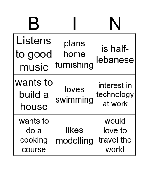 Bingo 7 Bingo Card