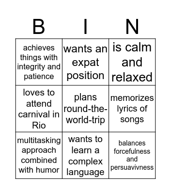 Bingo 14 Bingo Card