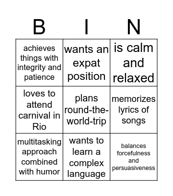 Bingo 14 Bingo Card